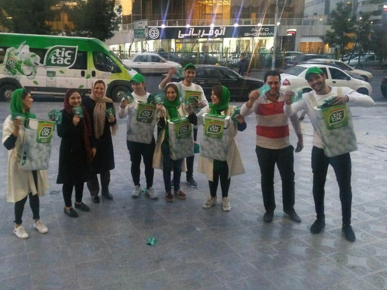 Tic Tac Mobile Van Activation